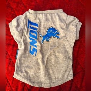 NWOT Authorized Detroit Lions Football Doggie Jersey  T-Shirt